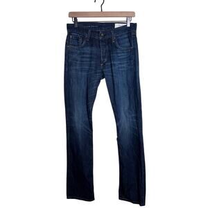 RAG & BONE RB 15X MEN'S SLIM STRAIGHT TAILORED WORKWEAR worn jeans 29